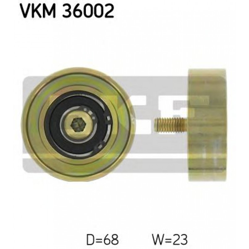 VKM 36002 SKF Ролик модуля натягувача ременя
